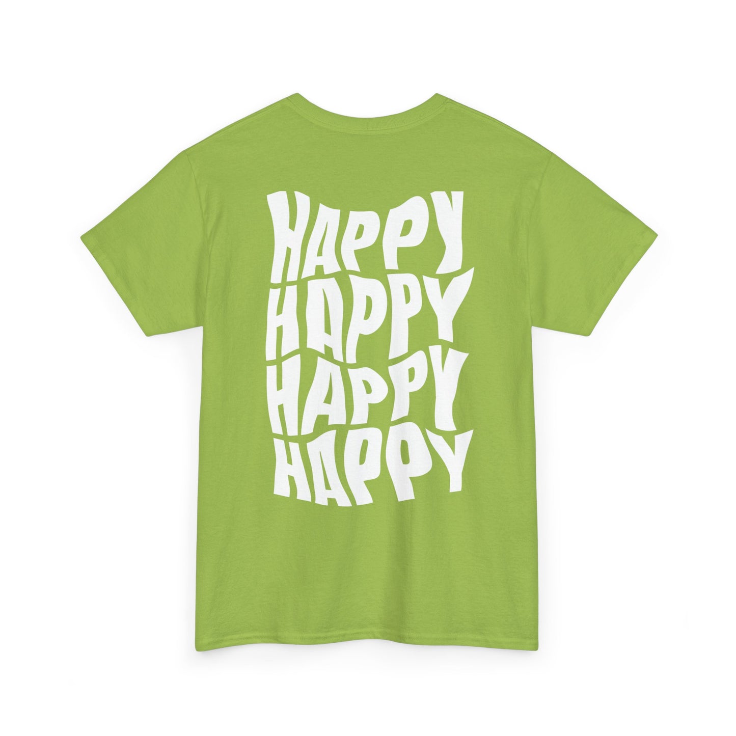 Copy of Happy Vibes T-Shirt for Women – Casual Fun for Gifts, Festivals, and Birthdays
