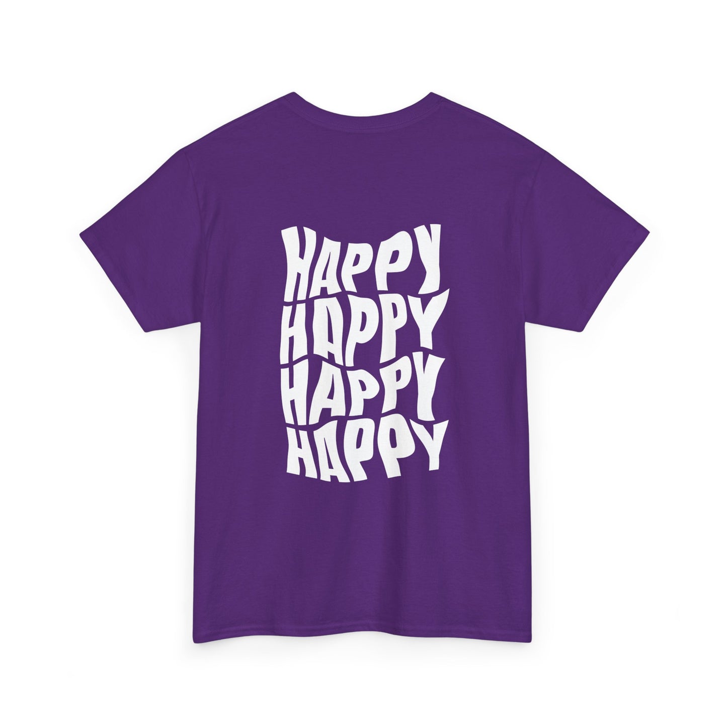 Happy Vibes T-Shirt for Women – Casual Fun for Gifts, Festivals, and Birthdays