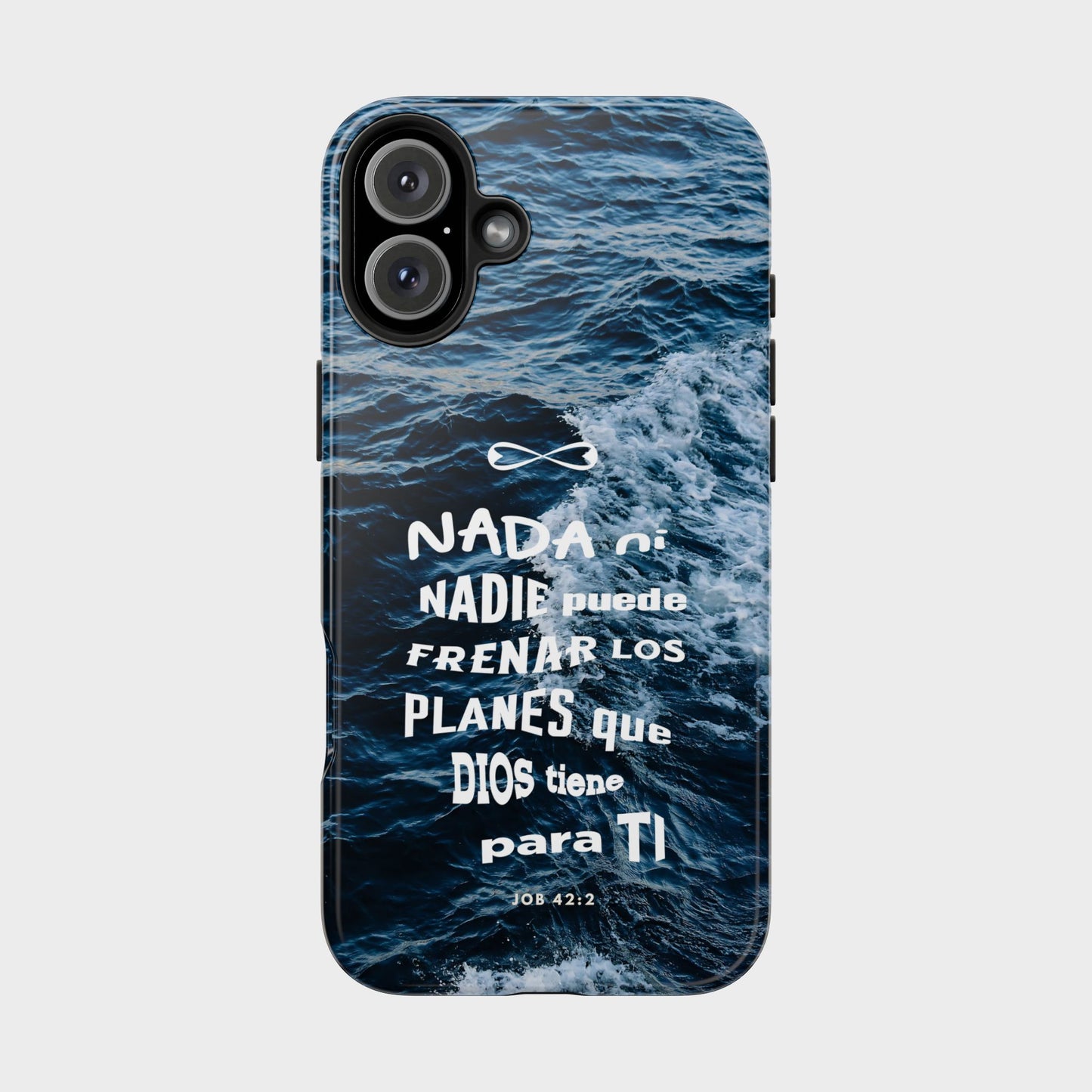 Inspirational Tough Phone Cases with Nautical Design, Motivational Gift, Phone Accessories, Waterproof Protection, Christian Faith