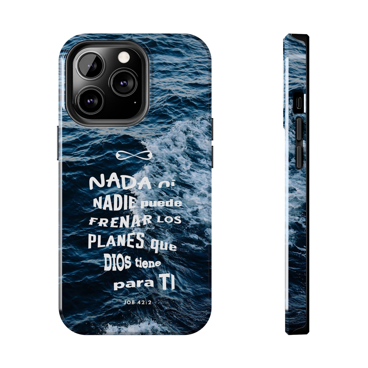 Inspirational Tough Phone Cases with Nautical Design, Motivational Gift, Phone Accessories, Waterproof Protection, Christian Faith
