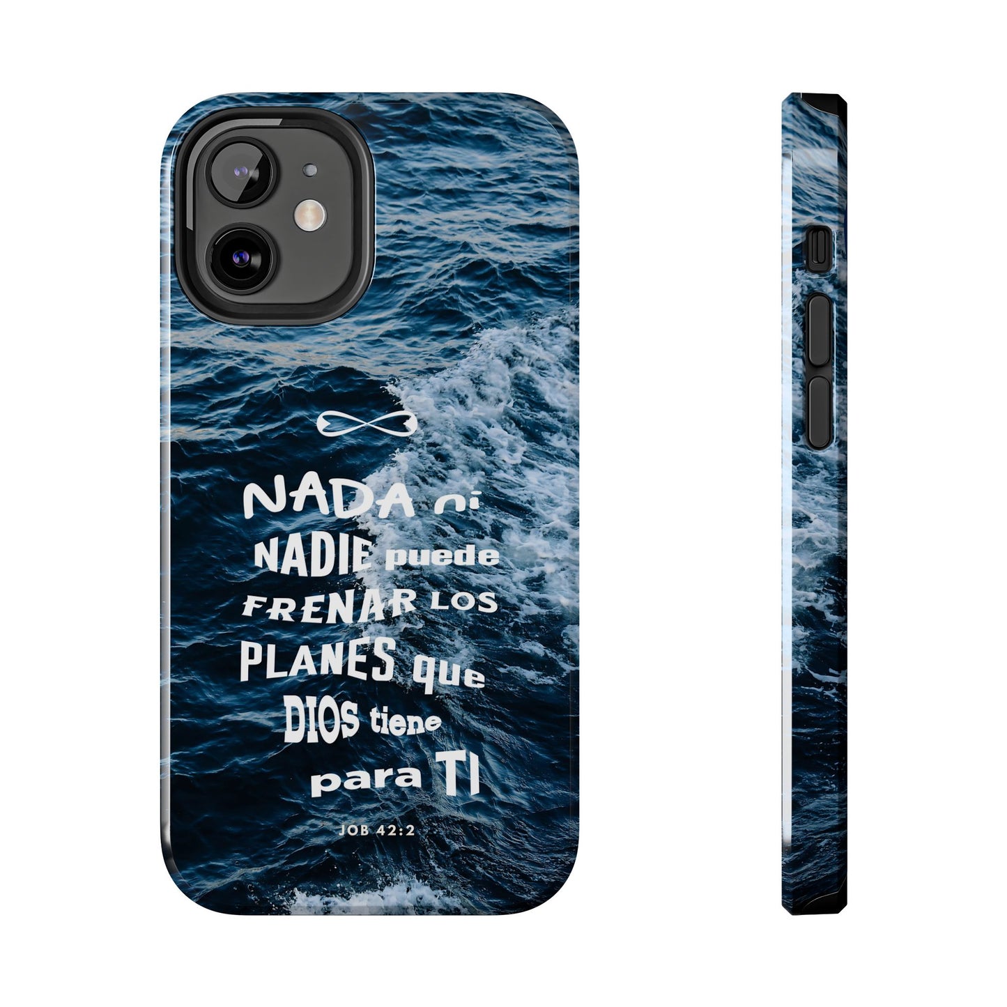 Inspirational Tough Phone Cases with Nautical Design, Motivational Gift, Phone Accessories, Waterproof Protection, Christian Faith