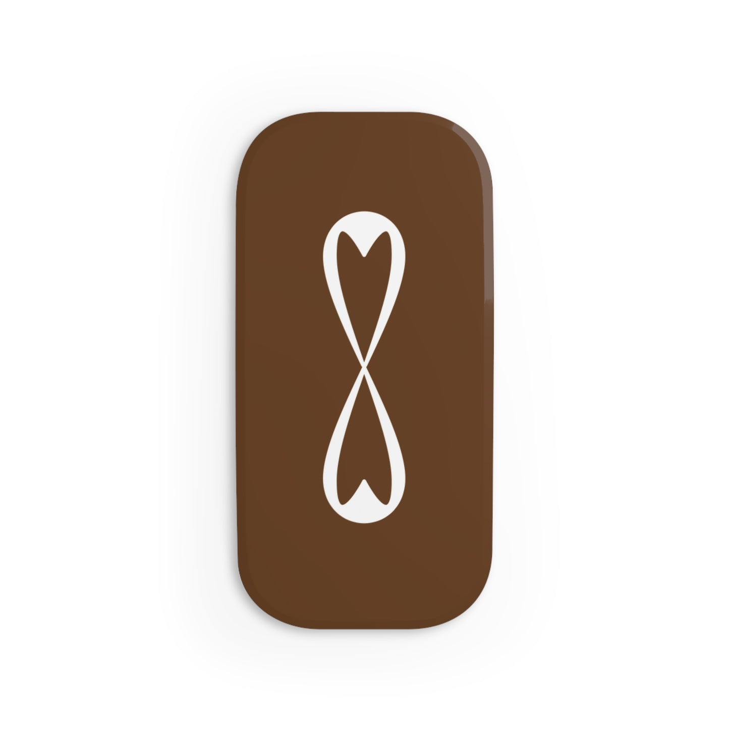 Infinity Love Phone Grip, Phone Stand with Heart Design, Cute Mobile Accessory, Gift for Her, Modern Phone Grip