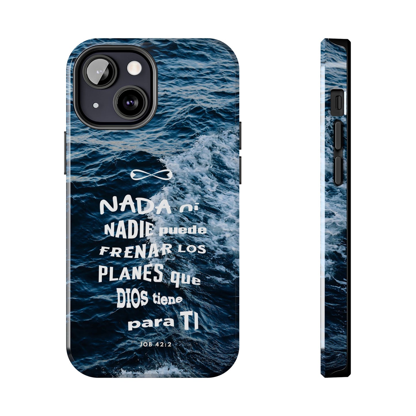 Inspirational Tough Phone Cases with Nautical Design, Motivational Gift, Phone Accessories, Waterproof Protection, Christian Faith