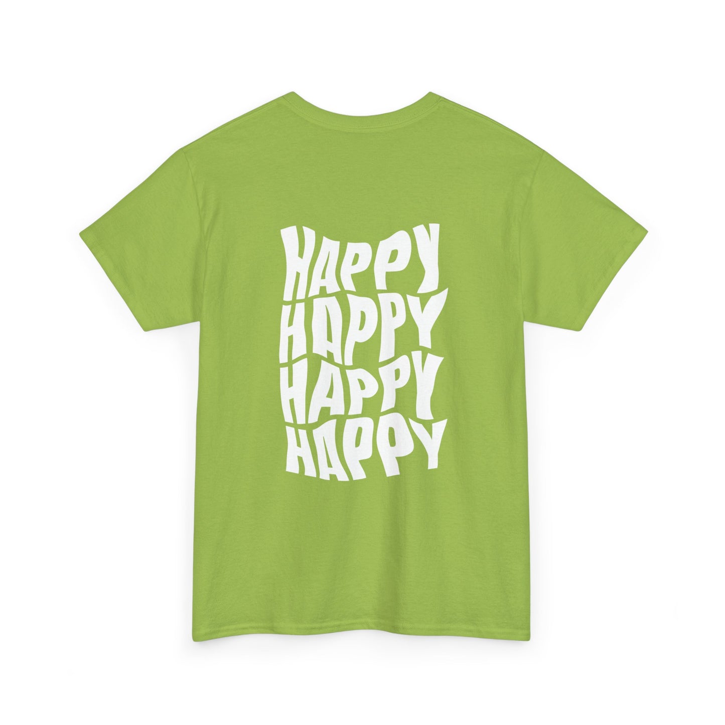 Happy Vibes T-Shirt for Women – Casual Fun for Gifts, Festivals, and Birthdays