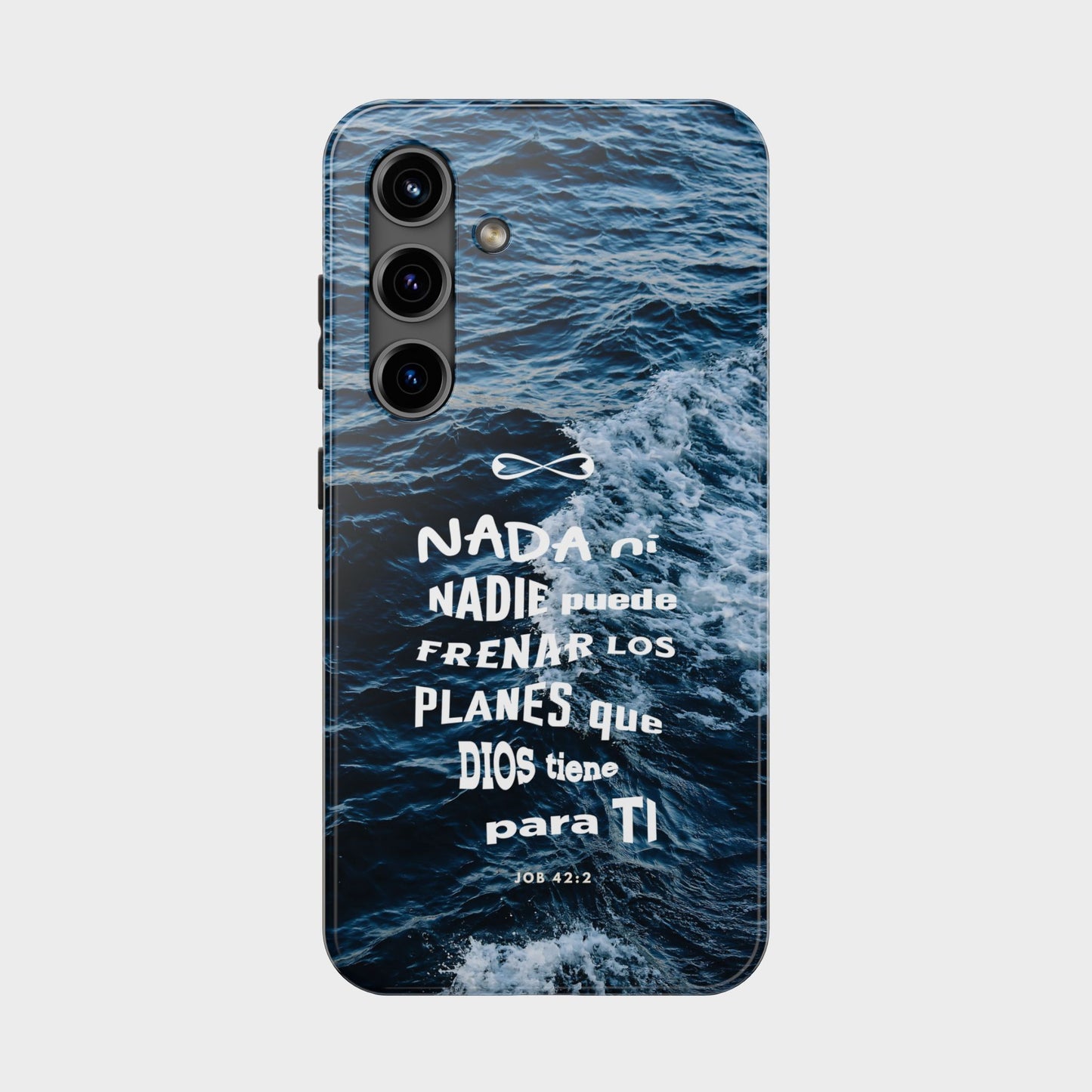 Inspirational Tough Phone Cases with Nautical Design, Motivational Gift, Phone Accessories, Waterproof Protection, Christian Faith