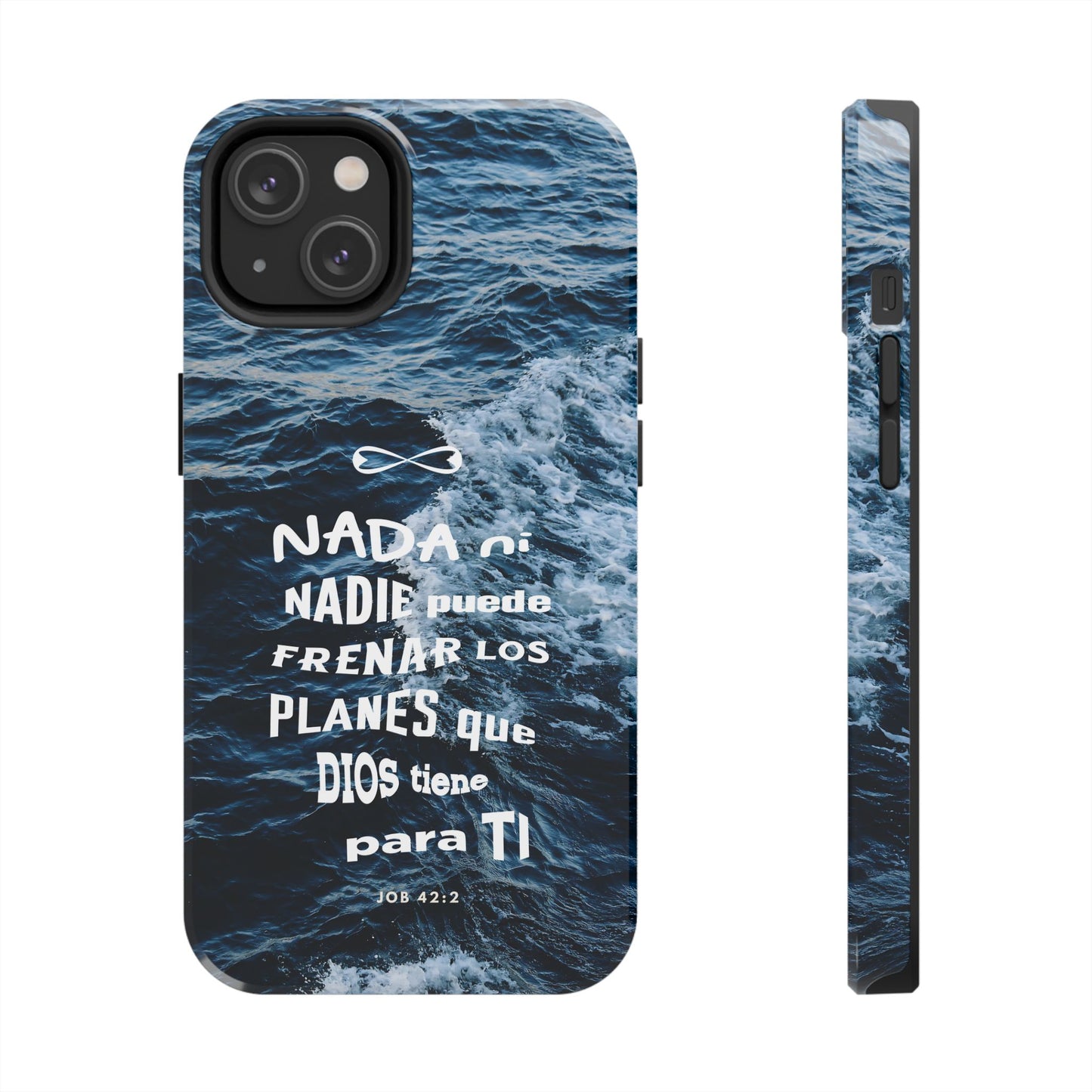 Inspirational Tough Phone Cases with Nautical Design, Motivational Gift, Phone Accessories, Waterproof Protection, Christian Faith