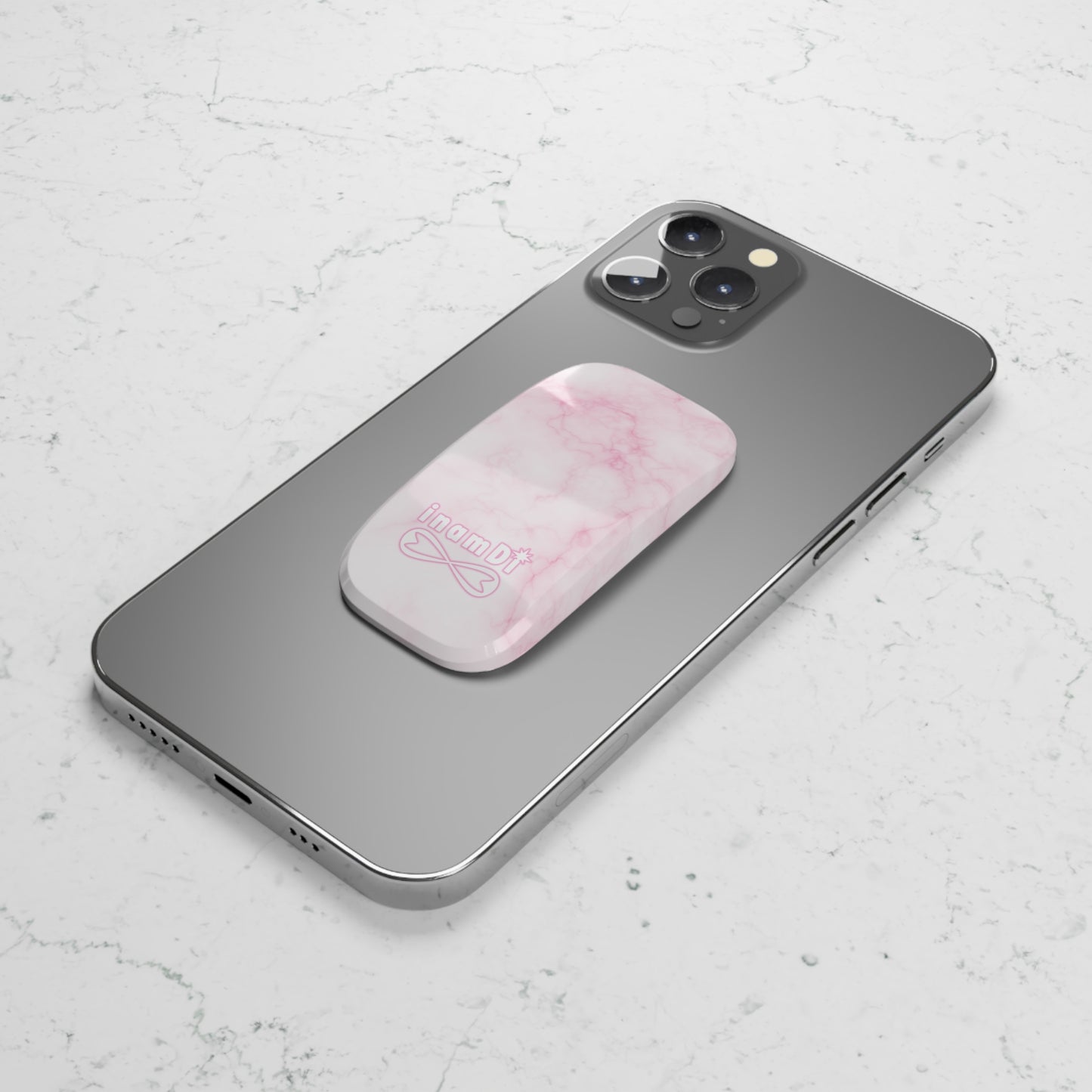 Marble Phone Grip, Chic Phone Stand, Trendy Phone Accessory, Marble Phone Holder, Marble Grip for Selfies, Cute Phone Decor, Gift for Her