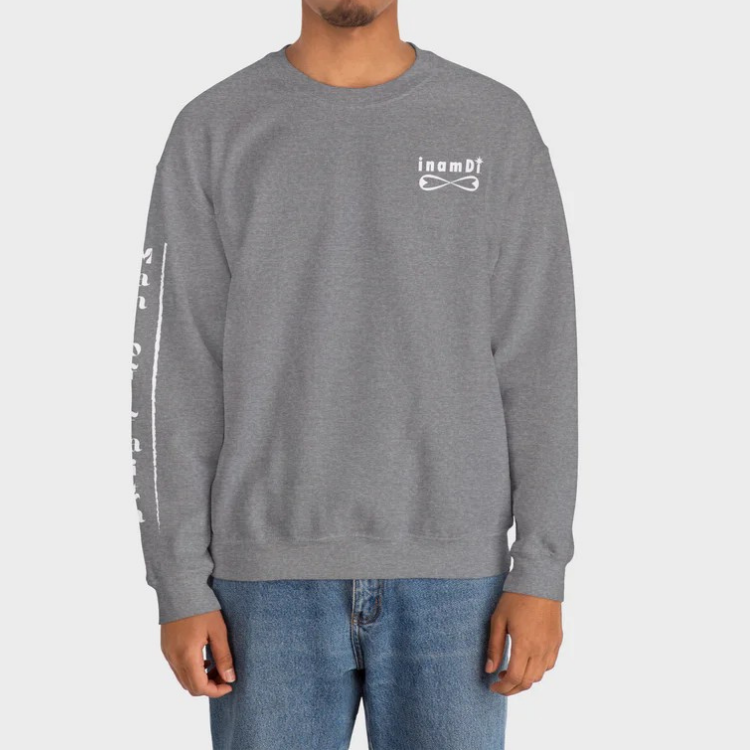 Men's Faith Growth Crewneck Sweatshirt - "Man of Faith" Design
