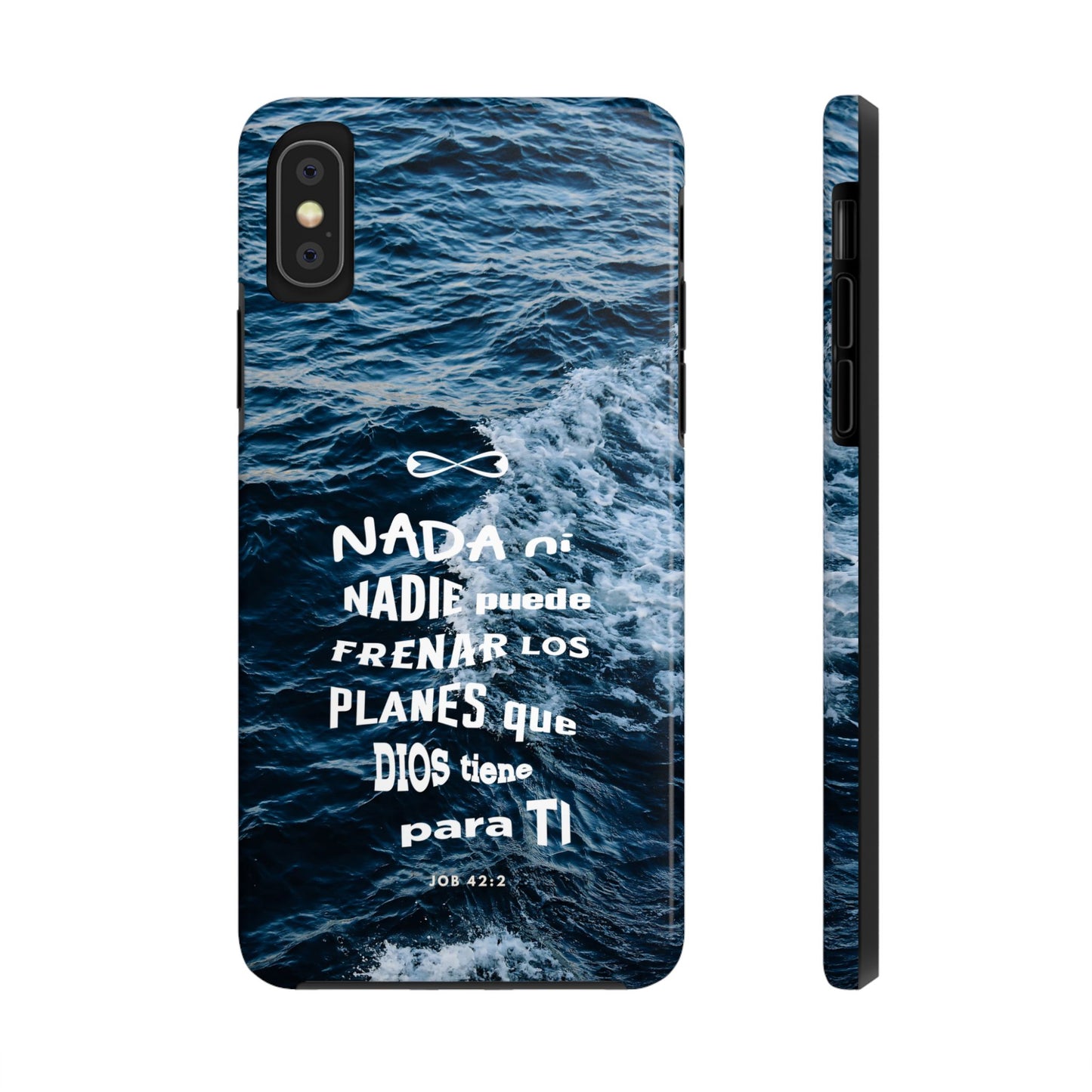 Inspirational Tough Phone Cases with Nautical Design, Motivational Gift, Phone Accessories, Waterproof Protection, Christian Faith