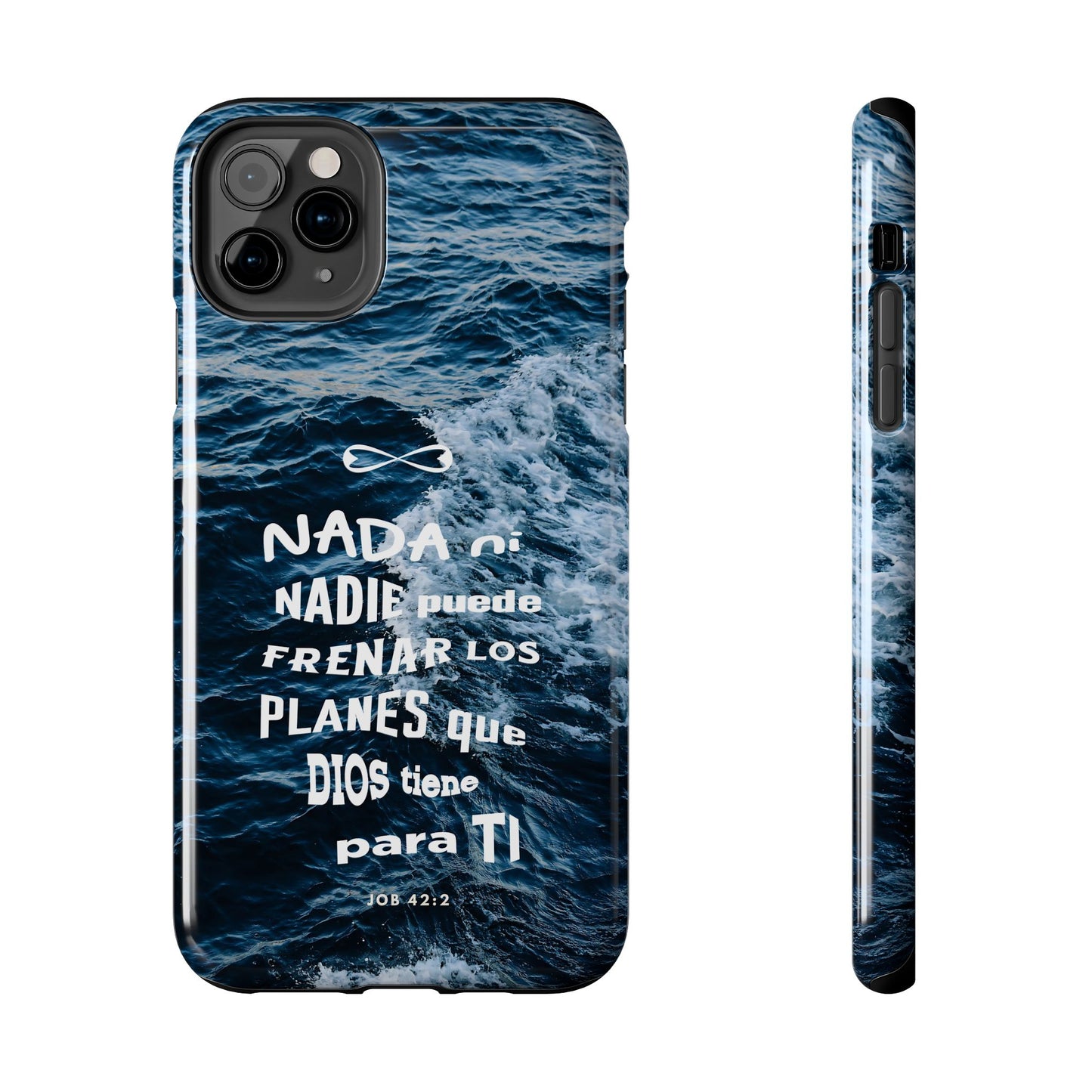 Inspirational Tough Phone Cases with Nautical Design, Motivational Gift, Phone Accessories, Waterproof Protection, Christian Faith