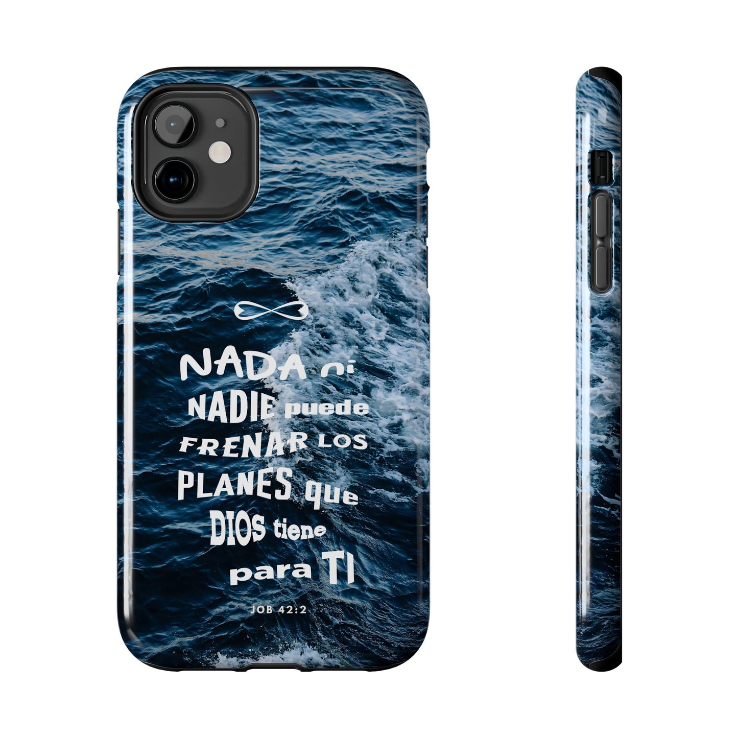 Inspirational Tough Phone Cases with Nautical Design, Motivational Gift, Phone Accessories, Waterproof Protection, Christian Faith