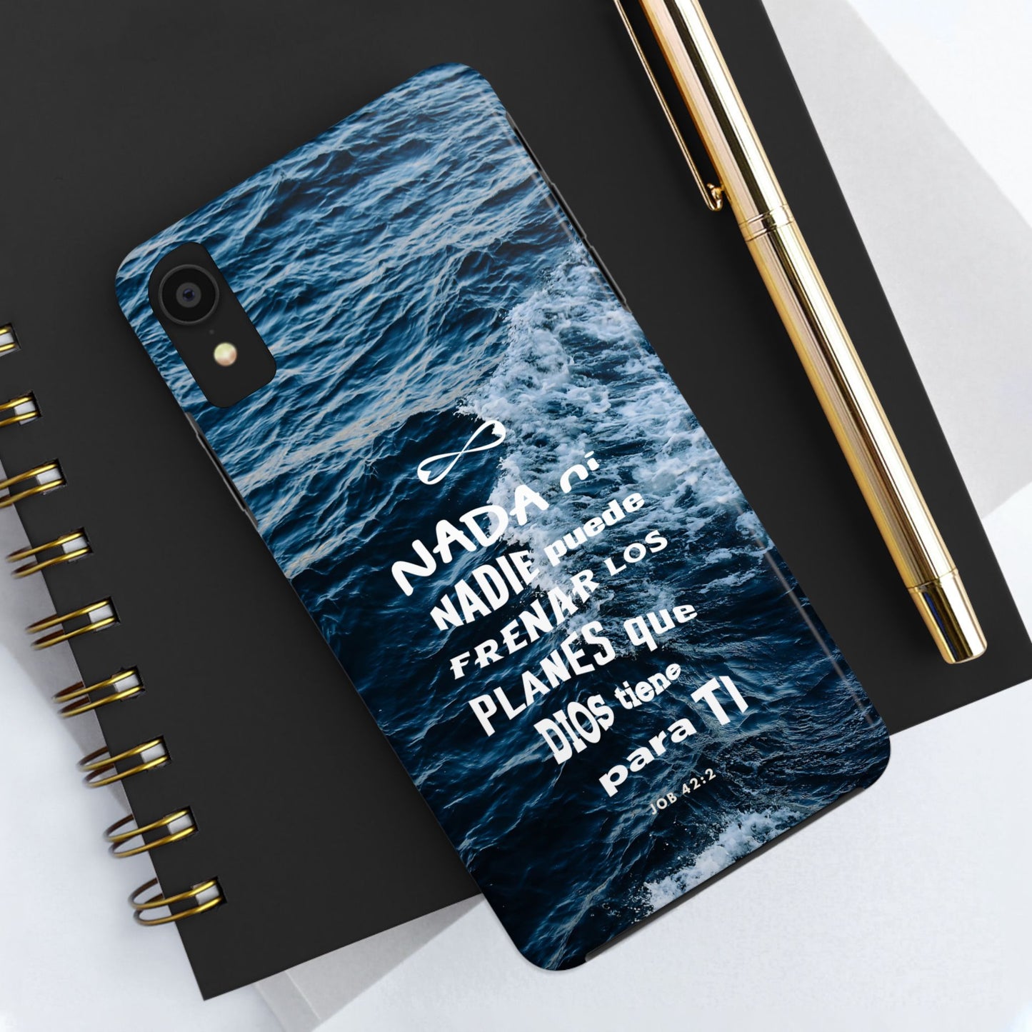 Inspirational Tough Phone Cases with Nautical Design, Motivational Gift, Phone Accessories, Waterproof Protection, Christian Faith