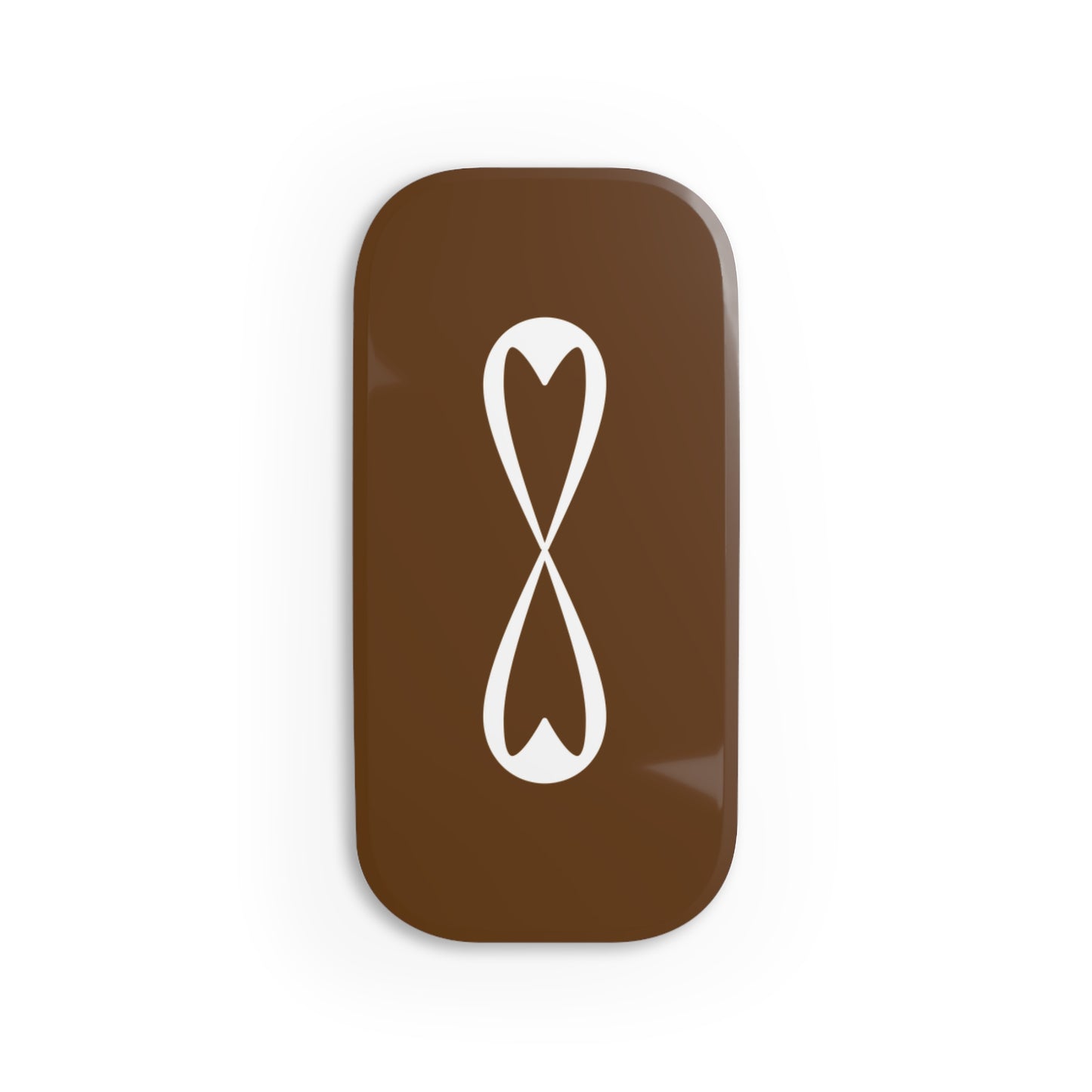 Infinity Love Phone Grip, Phone Stand with Heart Design, Cute Mobile Accessory, Gift for Her, Modern Phone Grip