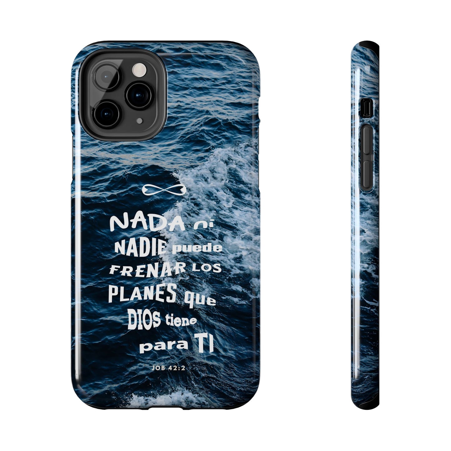 Inspirational Tough Phone Cases with Nautical Design, Motivational Gift, Phone Accessories, Waterproof Protection, Christian Faith