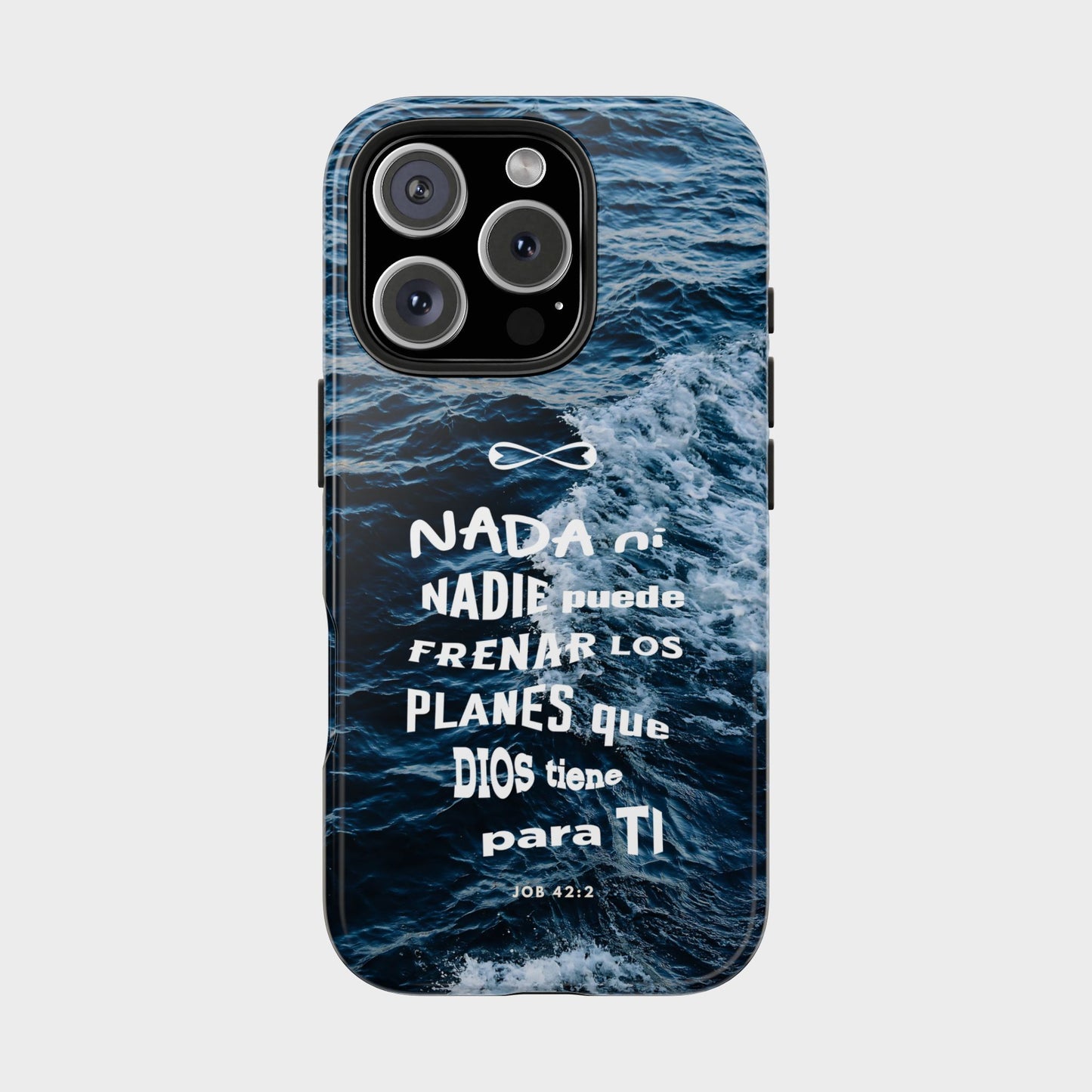 Inspirational Tough Phone Cases with Nautical Design, Motivational Gift, Phone Accessories, Waterproof Protection, Christian Faith