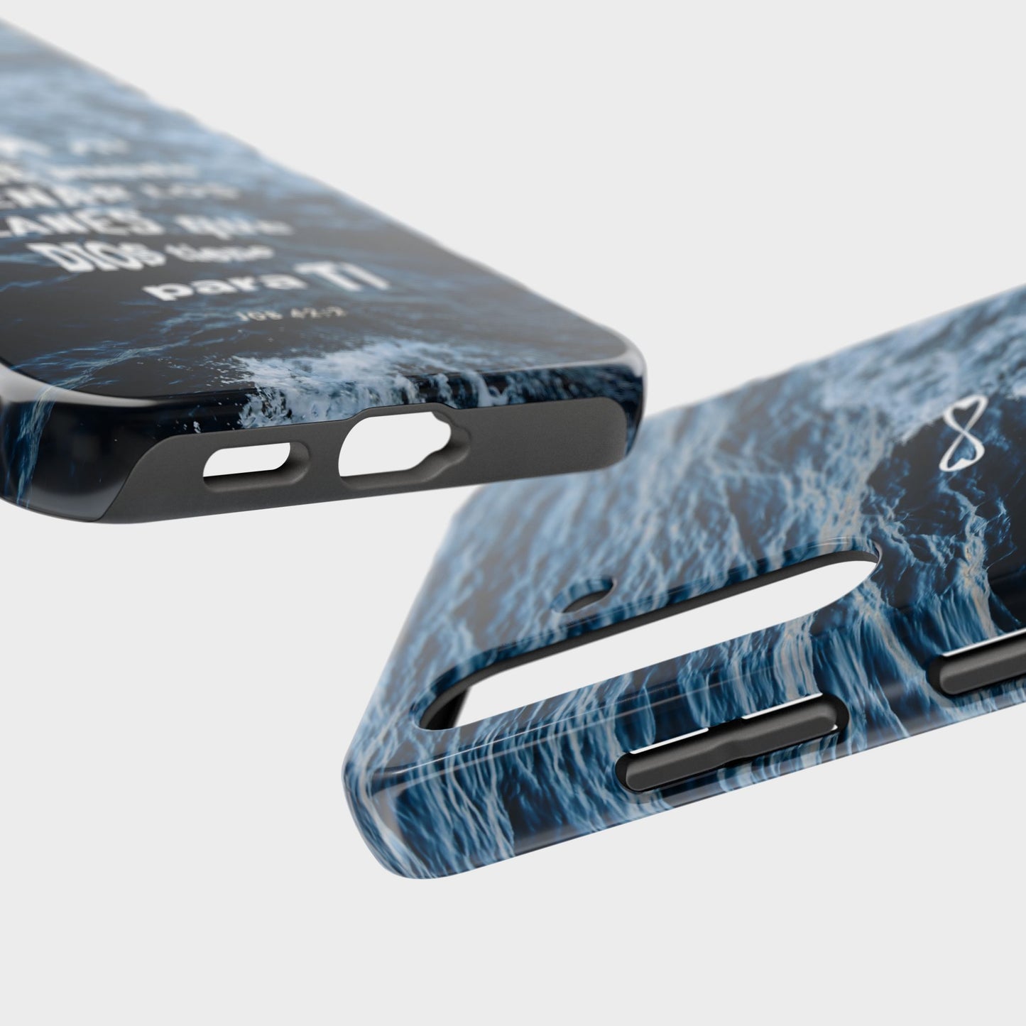 Inspirational Tough Phone Cases with Nautical Design, Motivational Gift, Phone Accessories, Waterproof Protection, Christian Faith