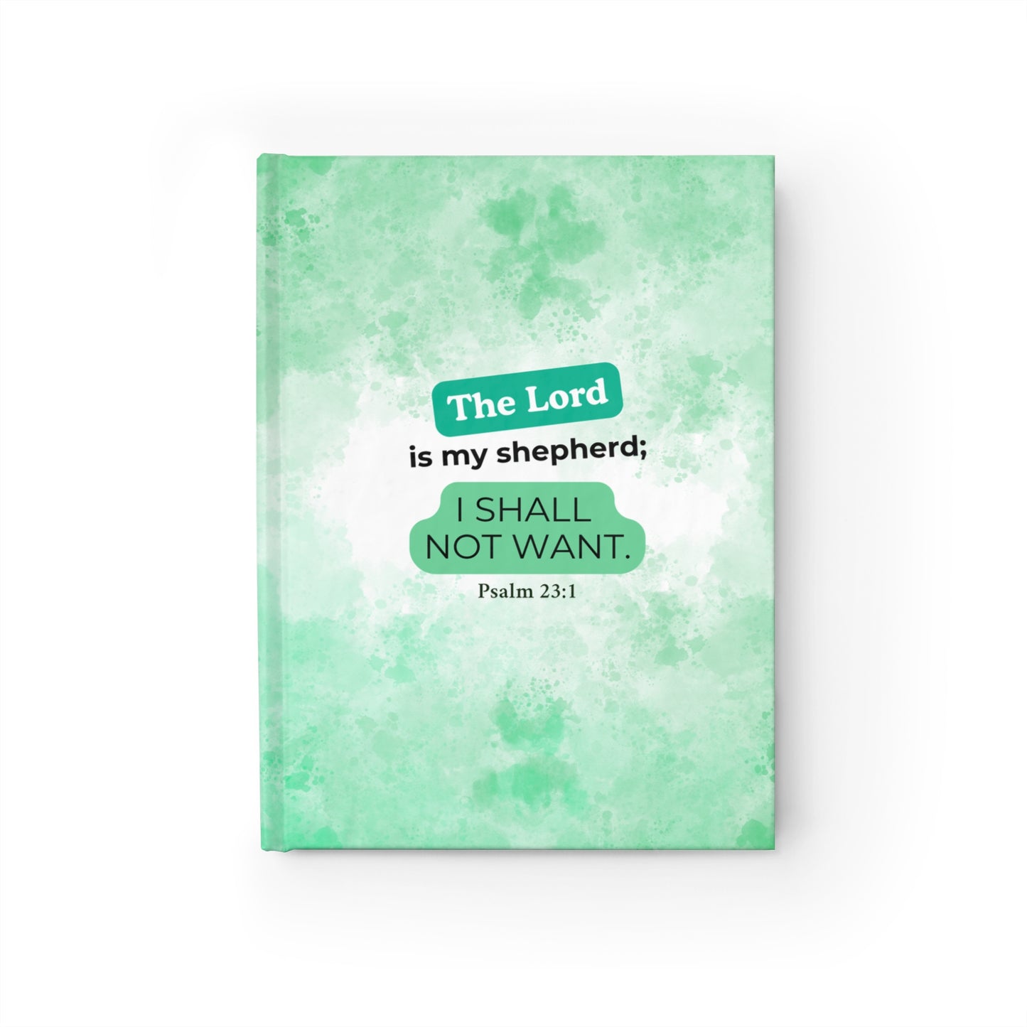 Faith-Inspired Journal | Spiritual Writing, Inspirational Gift, Self-Discovery, Psalm 23