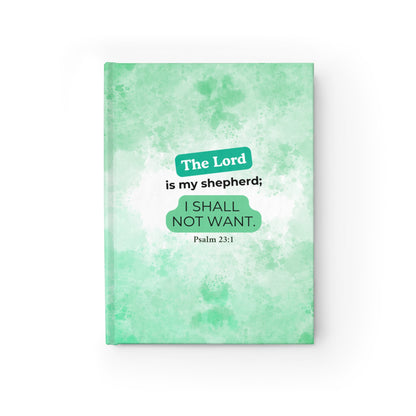 Faith-Inspired Journal | Spiritual Writing, Inspirational Gift, Self-Discovery, Psalm 23