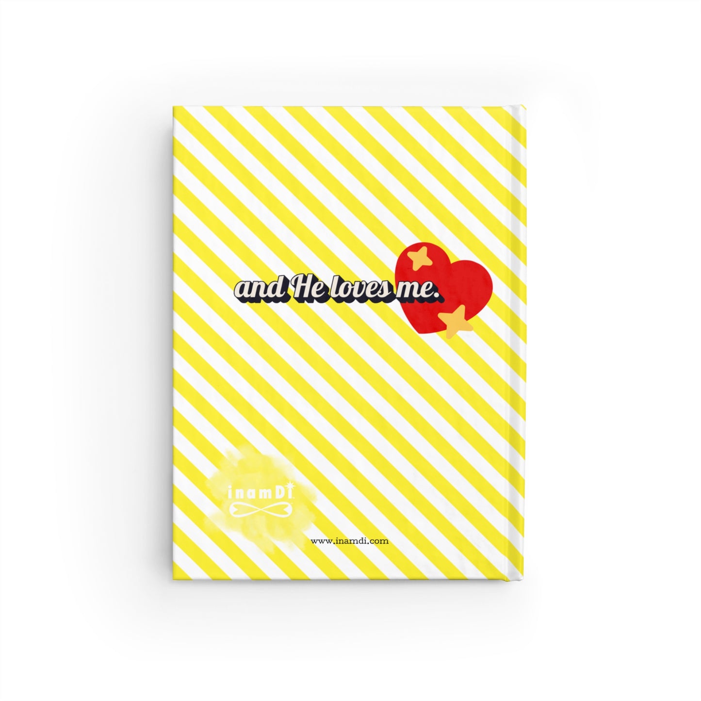 Faith Journal - Ruled Line Hardcover - I Love Jesus Design