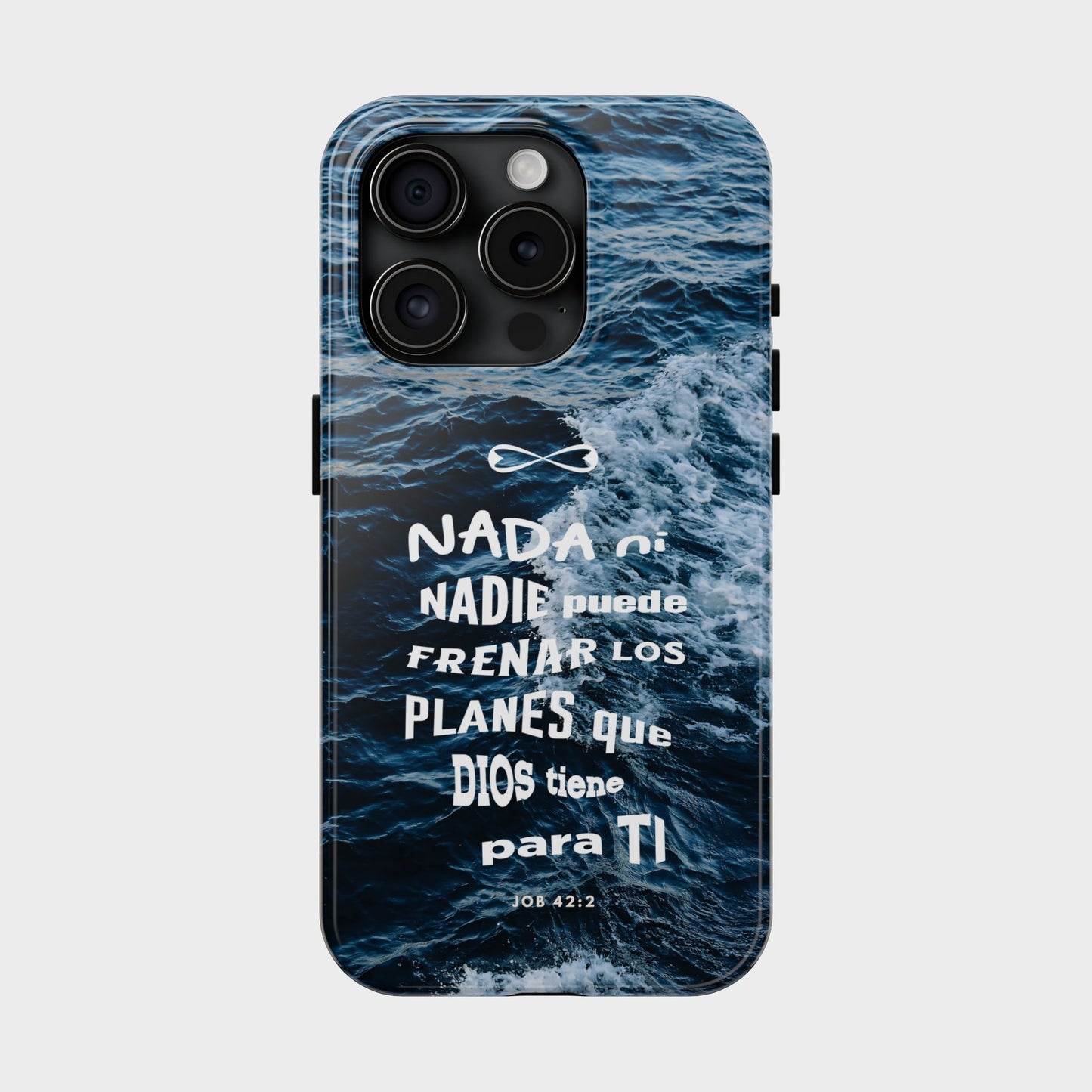 Inspirational Tough Phone Cases with Nautical Design, Motivational Gift, Phone Accessories, Waterproof Protection, Christian Faith