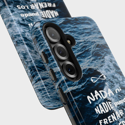 Inspirational Tough Phone Cases with Nautical Design, Motivational Gift, Phone Accessories, Waterproof Protection, Christian Faith