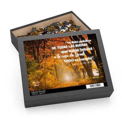 "Todo se cumplió" Puzzle - Sendero Luminoso Design - 252, 500 Pieces