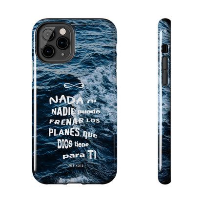 Inspirational Tough Phone Cases with Nautical Design, Motivational Gift, Phone Accessories, Waterproof Protection, Christian Faith