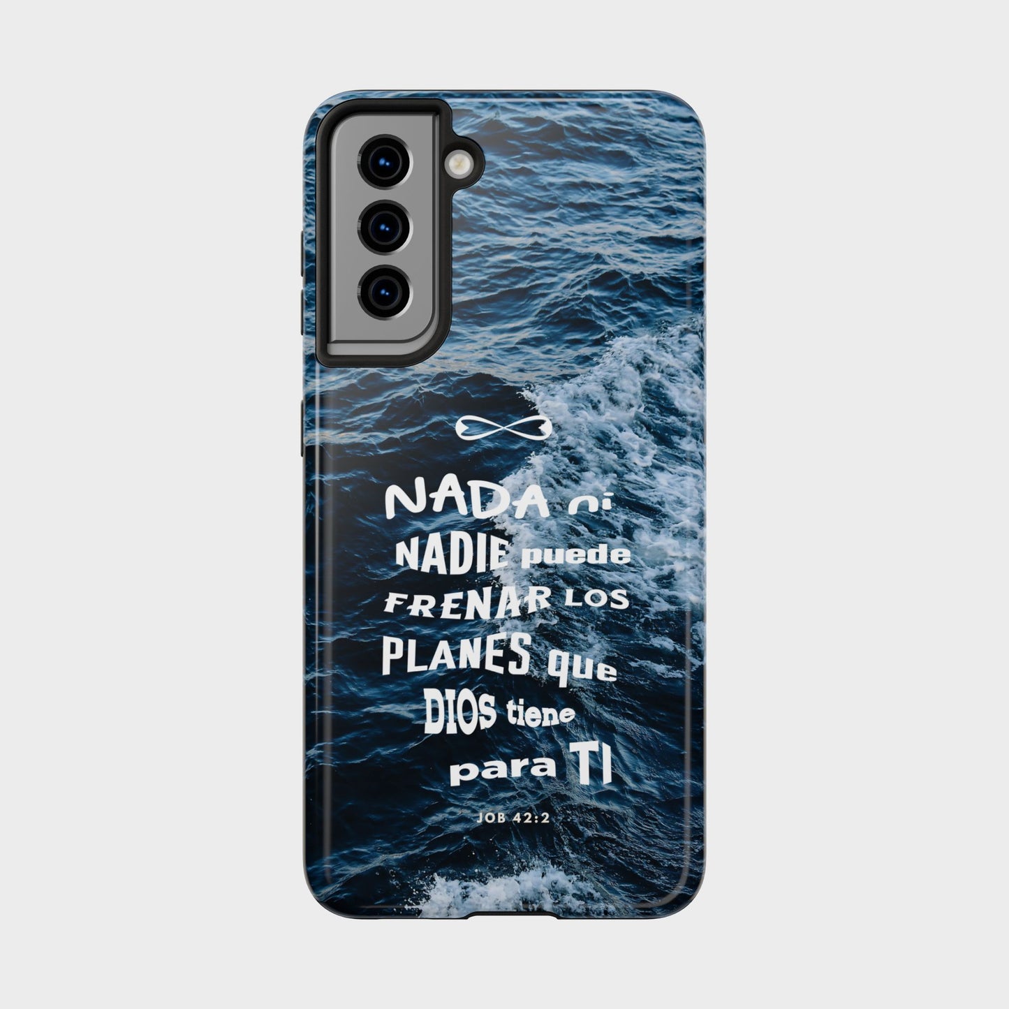 Inspirational Tough Phone Cases with Nautical Design, Motivational Gift, Phone Accessories, Waterproof Protection, Christian Faith