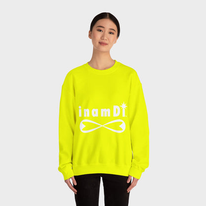 "inamDi" Women's Comfortable Crewneck Sweatshirt with Classic Logo