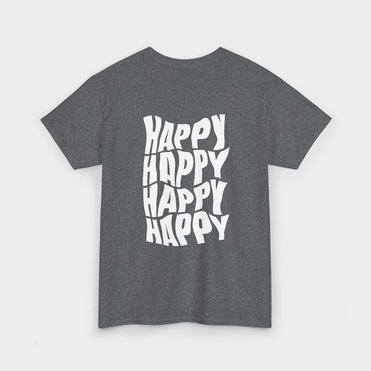 Happy Vibes T-Shirt for Men – Fun & Casual Gift for Summer, Birthdays, and Celebrations