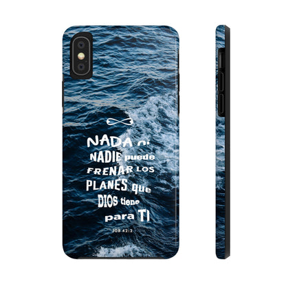 Inspirational Tough Phone Cases with Nautical Design, Motivational Gift, Phone Accessories, Waterproof Protection, Christian Faith