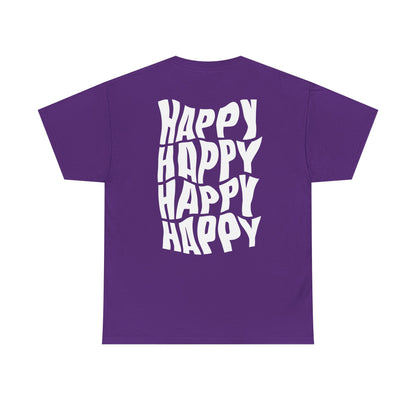Copy of Happy Vibes T-Shirt for Women – Casual Fun for Gifts, Festivals, and Birthdays