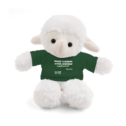 Oveja de peluche "El Señor es mi pastor, nada me faltará"