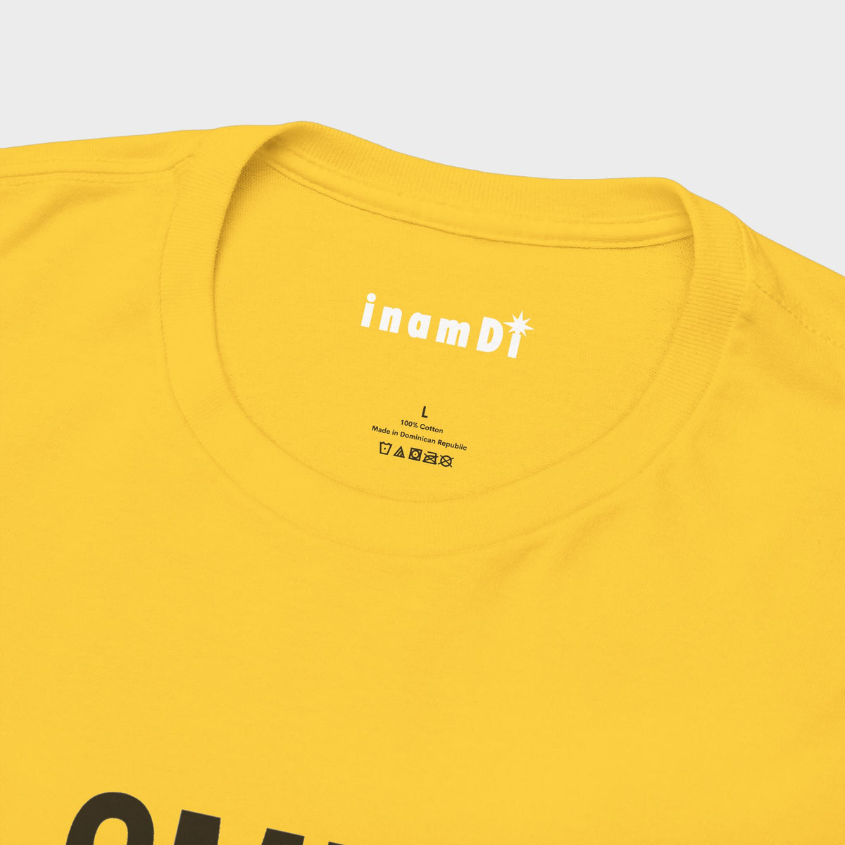Camiseta de algodón grueso “SMILE” para mujer: camiseta motivadora para regalar, salir y transmitir energía positiva.
