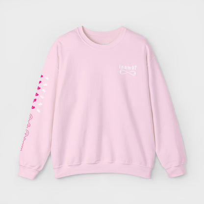 God's Princess Hearts and Crowns Sweatshirt