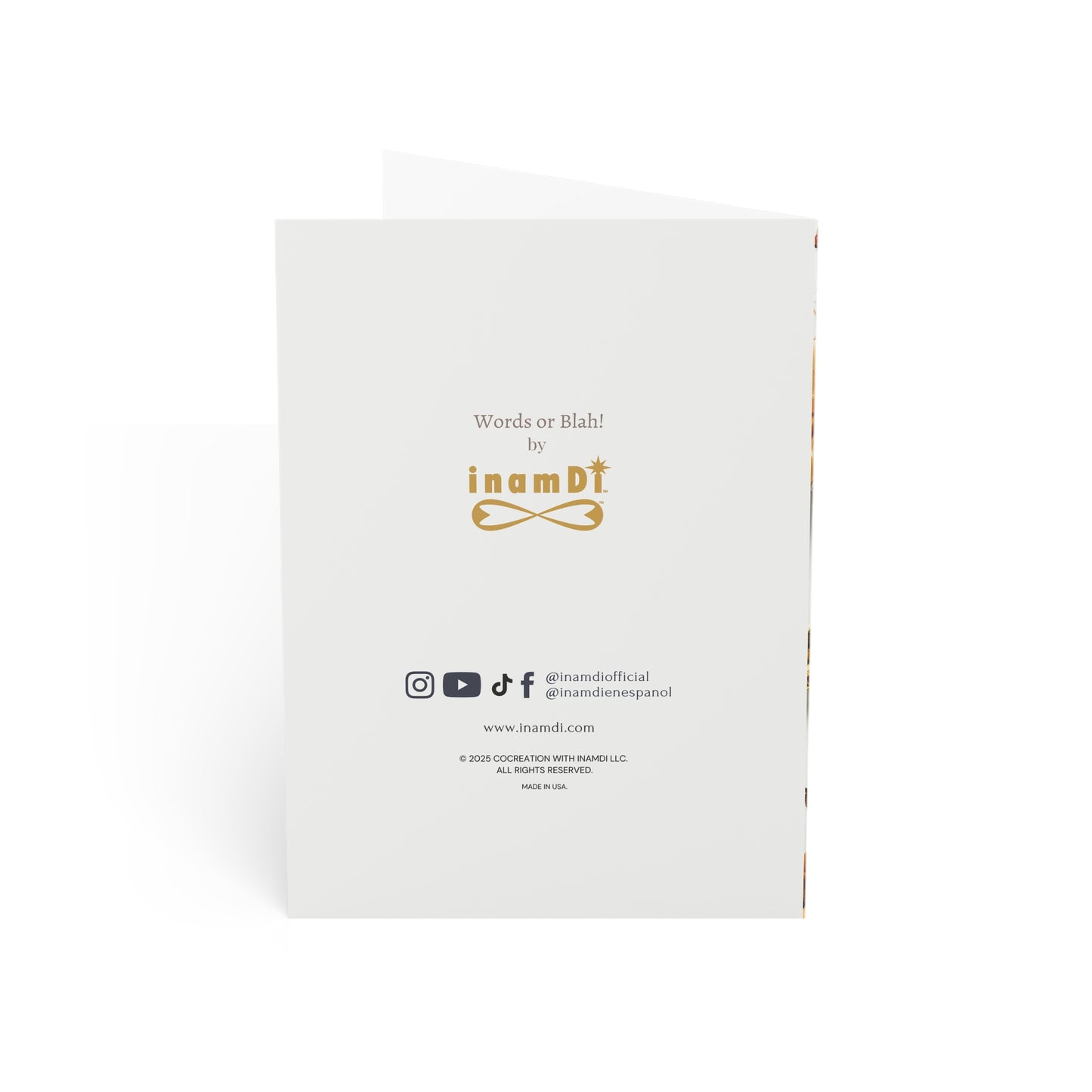 Tarjeta de felicitación de Año Nuevo 2026: Celebración con confeti dorado (paquete de 1, 10, 30 y 50)