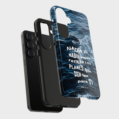 Inspirational Tough Phone Cases with Nautical Design, Motivational Gift, Phone Accessories, Waterproof Protection, Christian Faith