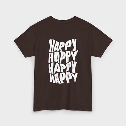 Happy Vibes T-Shirt for Men – Fun & Casual Gift for Summer, Birthdays, and Celebrations