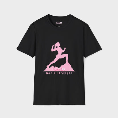 Camiseta de empoderamiento: fuerza, entrenamiento, regalo inspirador, fitness femenino, frases motivacionales