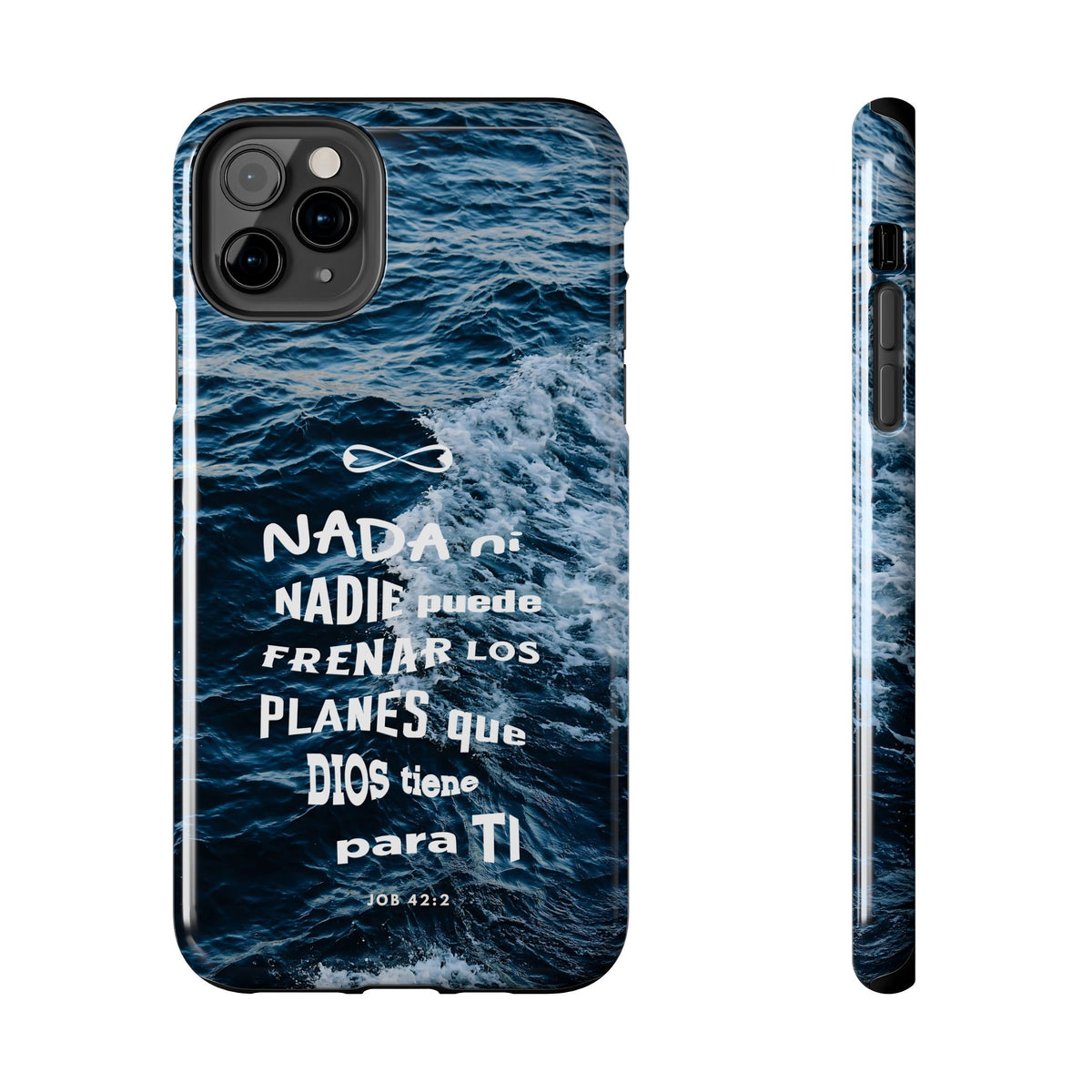 Inspirational Tough Phone Cases with Nautical Design, Motivational Gift, Phone Accessories, Waterproof Protection, Christian Faith