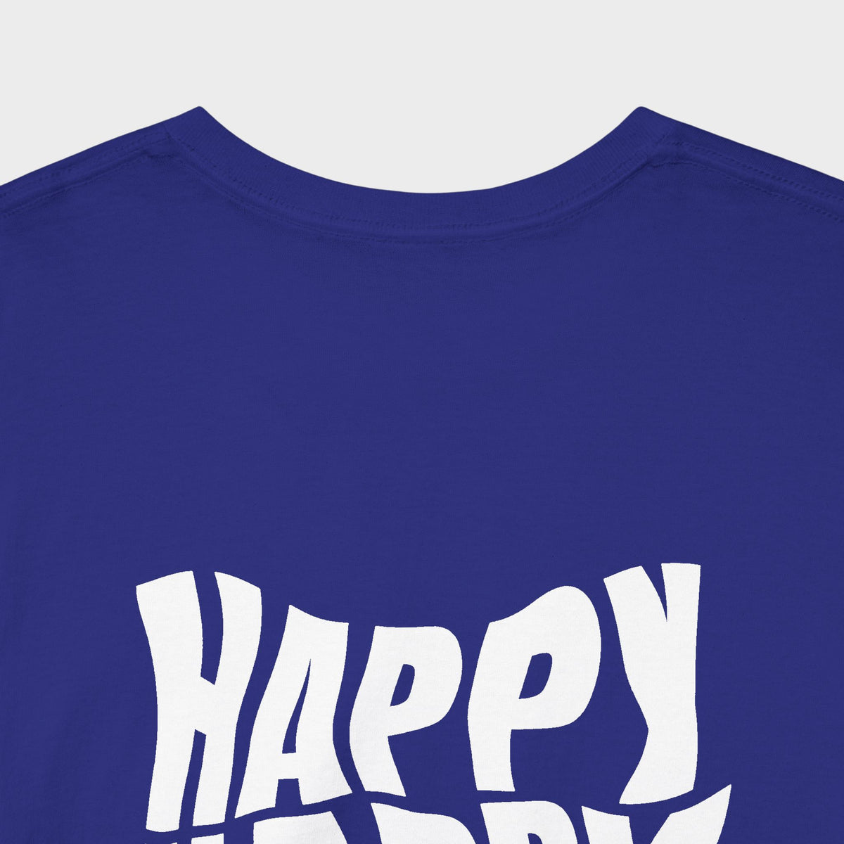 Camiseta Happy Vibes para hombre: un regalo divertido e informal para verano, cumpleaños y celebraciones.