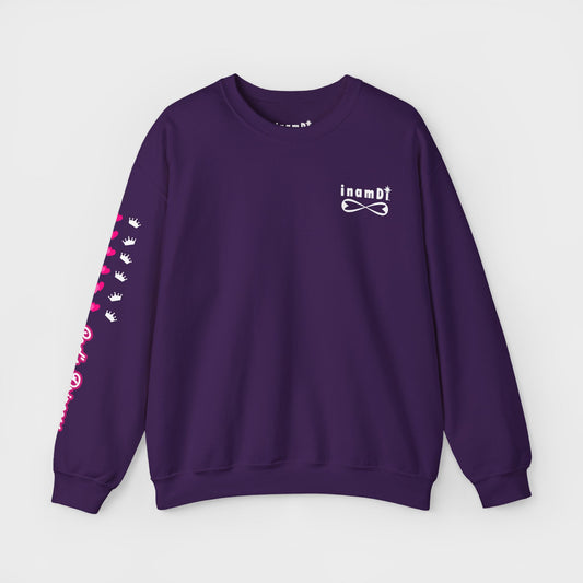 Sudadera Princesa de Dios, Corazones y Coronas 