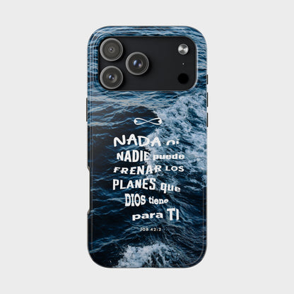 Inspirational Tough Phone Cases with Nautical Design, Motivational Gift, Phone Accessories, Waterproof Protection, Christian Faith