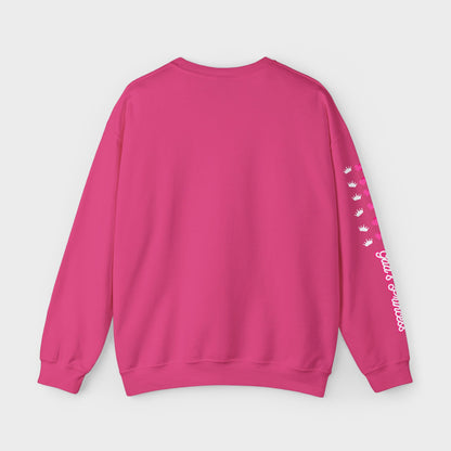 God's Princess Hearts and Crowns Sweatshirt