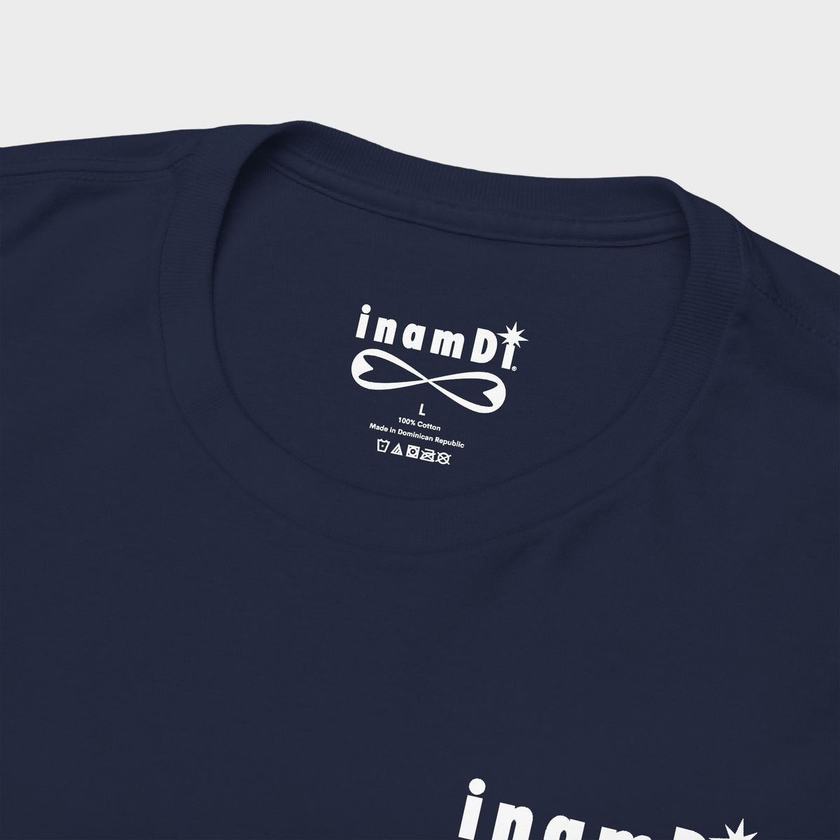 Camiseta cristiana para hombre «Jesús en el corazón de todo»: camiseta de algodón con un mensaje de fe.