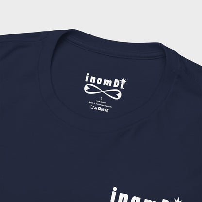 Camiseta cristiana para hombre «Jesús en el corazón de todo»: camiseta de algodón con un mensaje de fe.