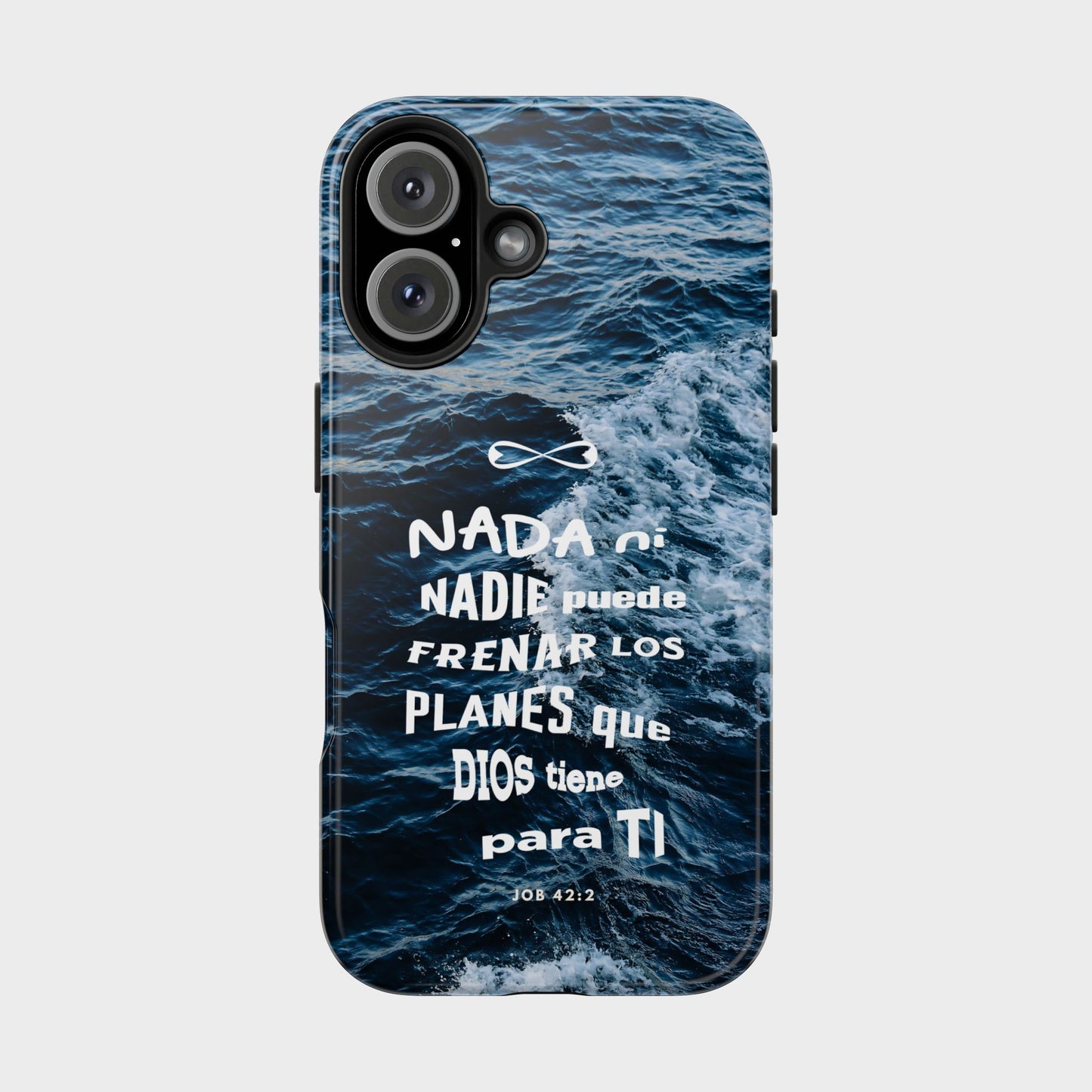 Inspirational Tough Phone Cases with Nautical Design, Motivational Gift, Phone Accessories, Waterproof Protection, Christian Faith