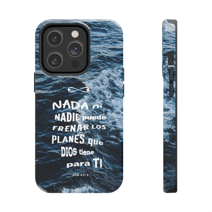 Inspirational Tough Phone Cases with Nautical Design, Motivational Gift, Phone Accessories, Waterproof Protection, Christian Faith