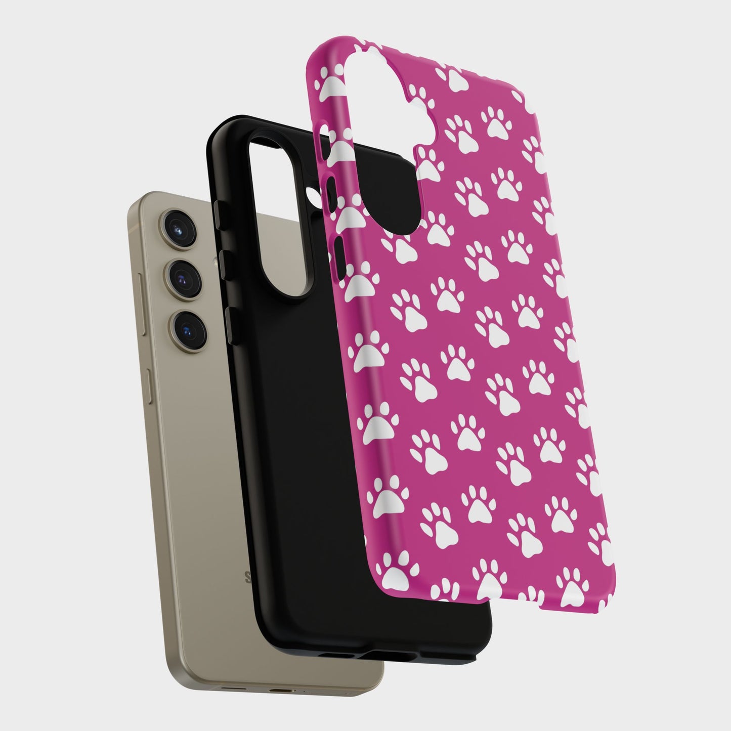 Cute Pet-Themed Phone Case, Tough Cases for Animal Lovers, Gift for Pet Owners, Valentine's Day Present, Stylish Protection