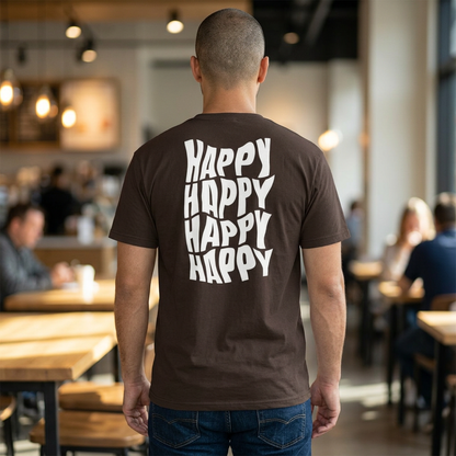 Happy Vibes T-Shirt for Men – Fun & Casual Gift for Summer, Birthdays, and Celebrations